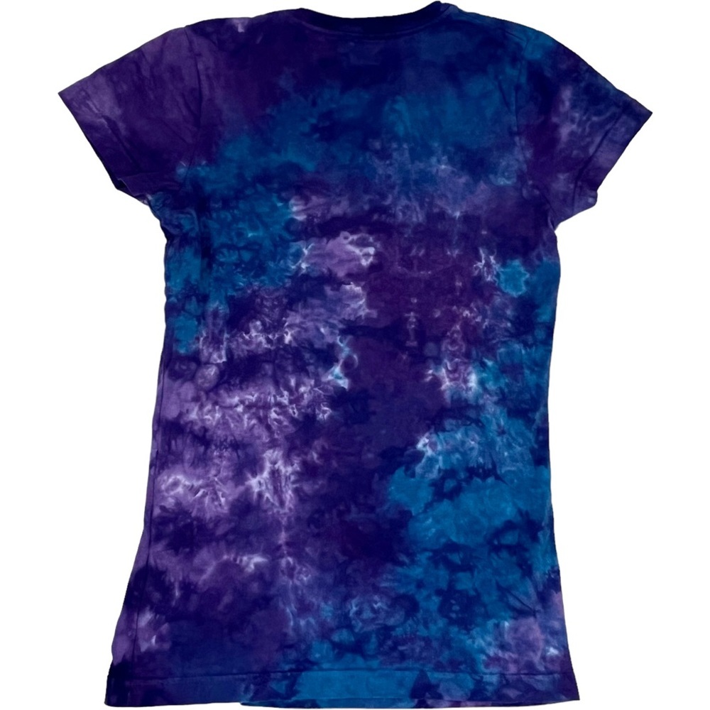 Liquid Blue Woman’s Small Grateful Dead Band T-Shirt Purple Blue Tie-Dye Bertha - Picture 3 of 8